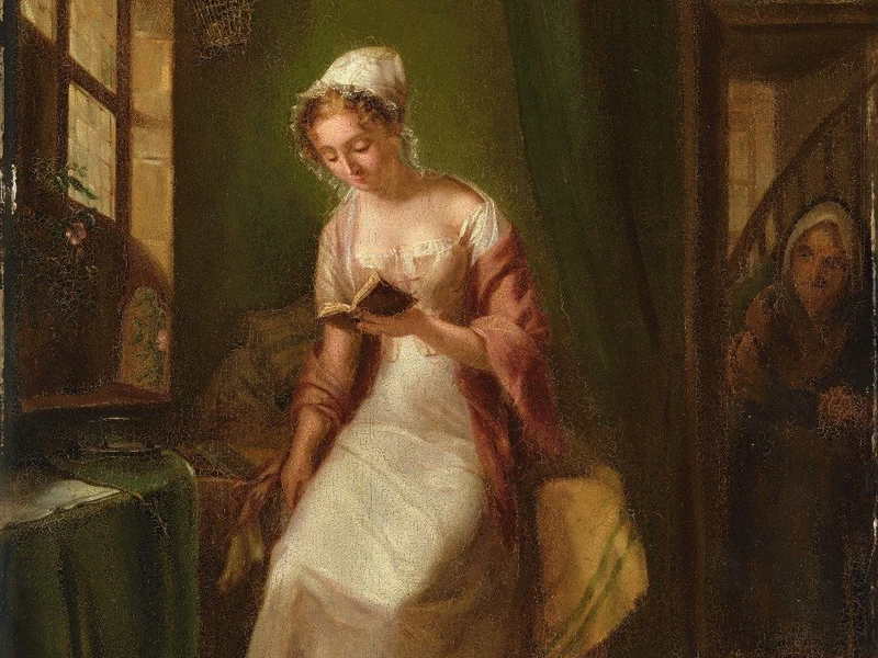 1765-Jeanne Bernard Dabos - La donna pigra